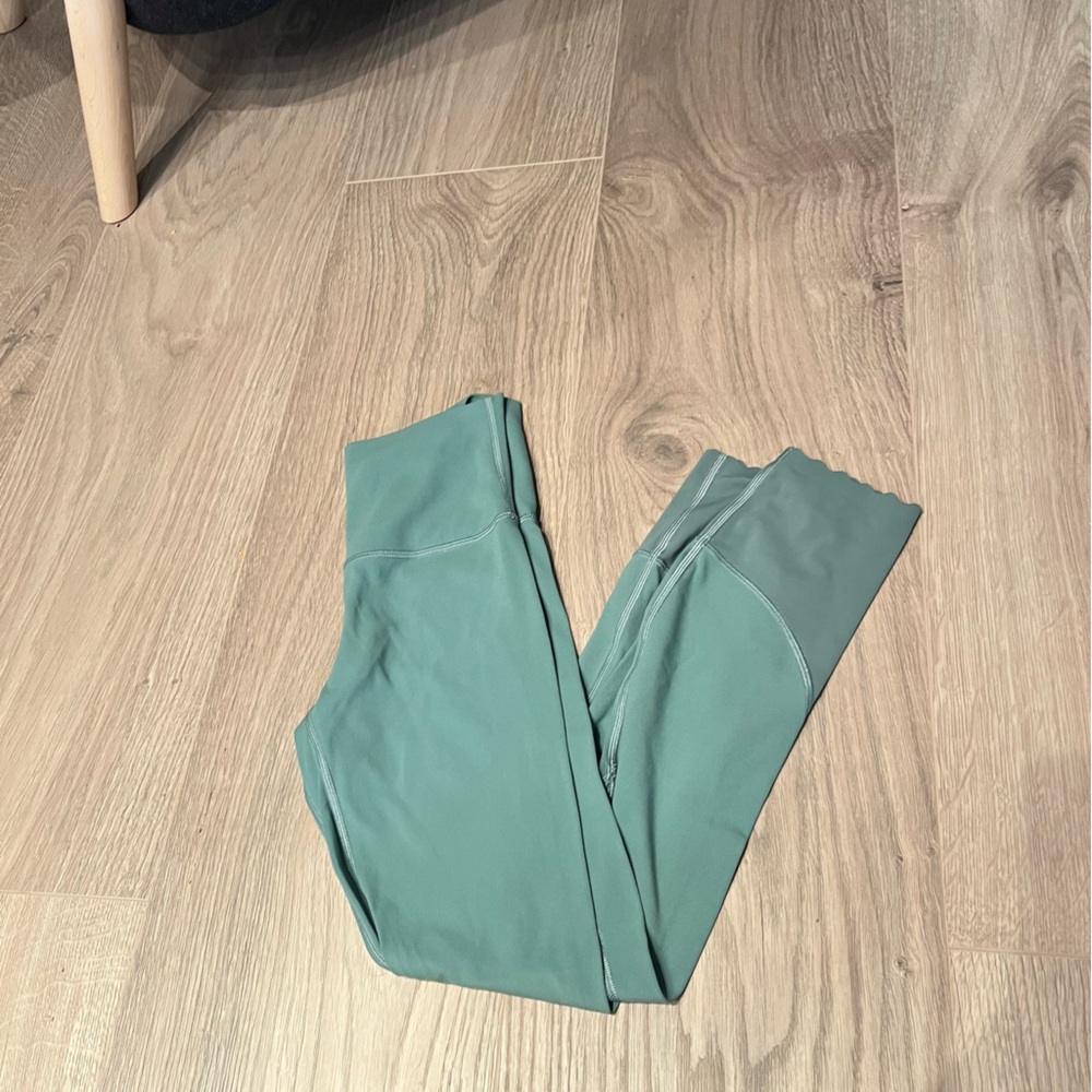 lululemon athletica Teal Green High-Rise Leggings